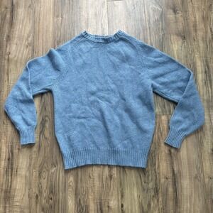 Vintage Classic‎ Directions Sweater Mens Large Wool Blend Crewneck Made USA